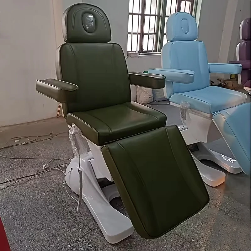 Massage Bed Couch 3 Section Portable Folding PVC German Furniture Various Color Weight Material Origin Type Leg With 3 Motors