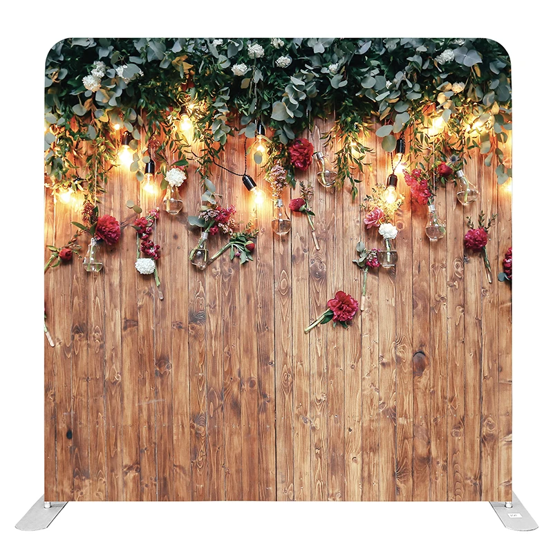 2024 new 8x8ft straight popular pillow case cover tension fabric party new design photo booth backdrop stand