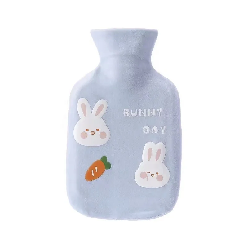 350ml Factory Wholesale Custom Reusaber Hot Water Bottles Rubber Hot Water Bag With Covers
