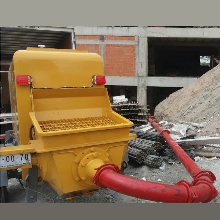 mobile small concrete pump for sale concrete pump Electric concrete line pump