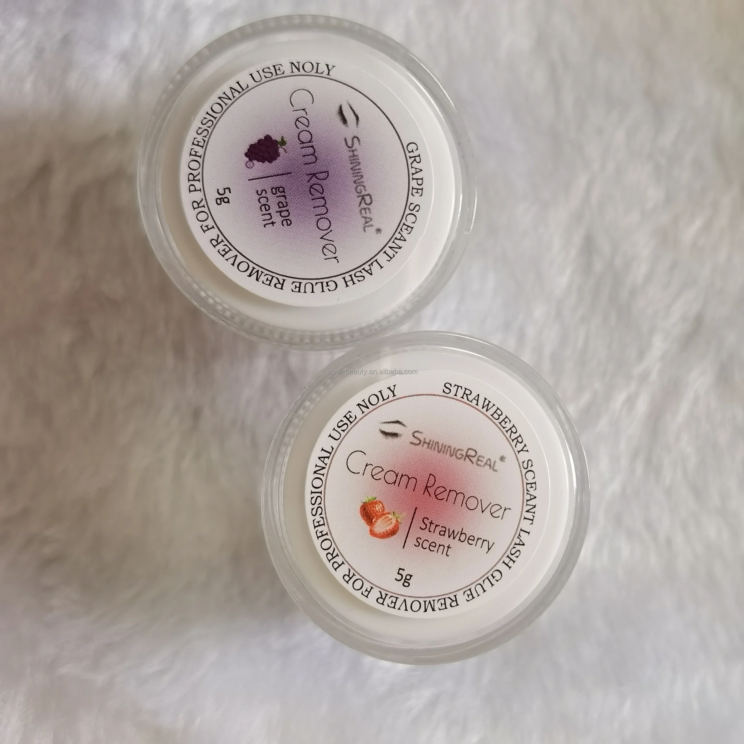 Private Label 5g Organic Scented Removedor De Pegamento Pestanas Eyelash Extension Glue Cream Remover