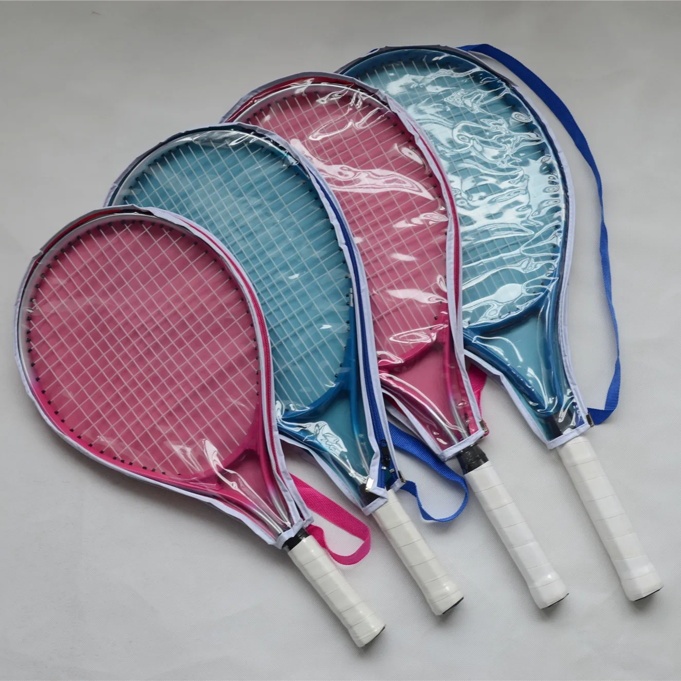 wholesale factory price aluminium alloy tennis racket for kids and junior mini age bat 19 21 23 25 inch available