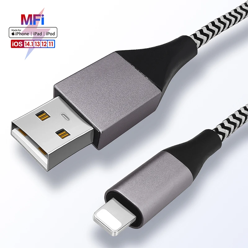 2023 New Customization usb Cable With Lightning ODM OEM USB Cable For iphone 11 12 13 14 Pro Max ios Data Wire Cord Cables