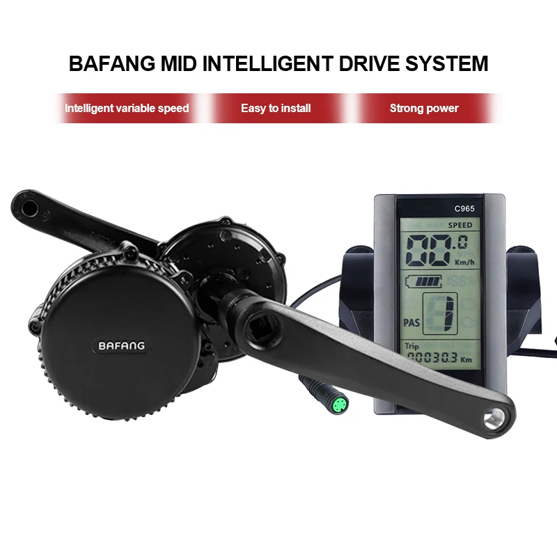 Motor Vehicle Mid Drive 1500w 2000w Battery ebike City Mountain  Bafang Parts Electric Bicycle Conversion Kit Accessories