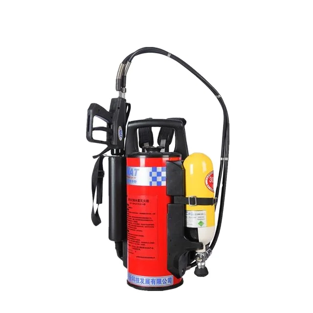 fire control backpack water mist firefighting equipment fire gun