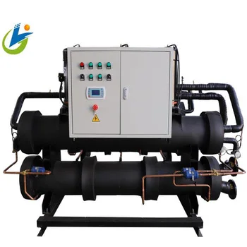 Industrial Heating Cooling System Water to Water Ground Source Heat Pump