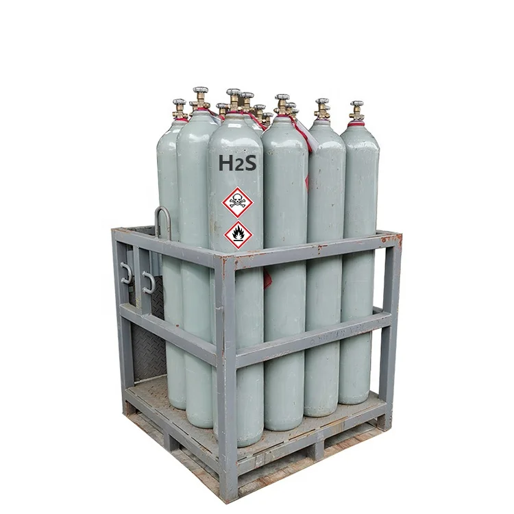 
Purity 99.5% H2S Gas Hydrogen Sulfide 