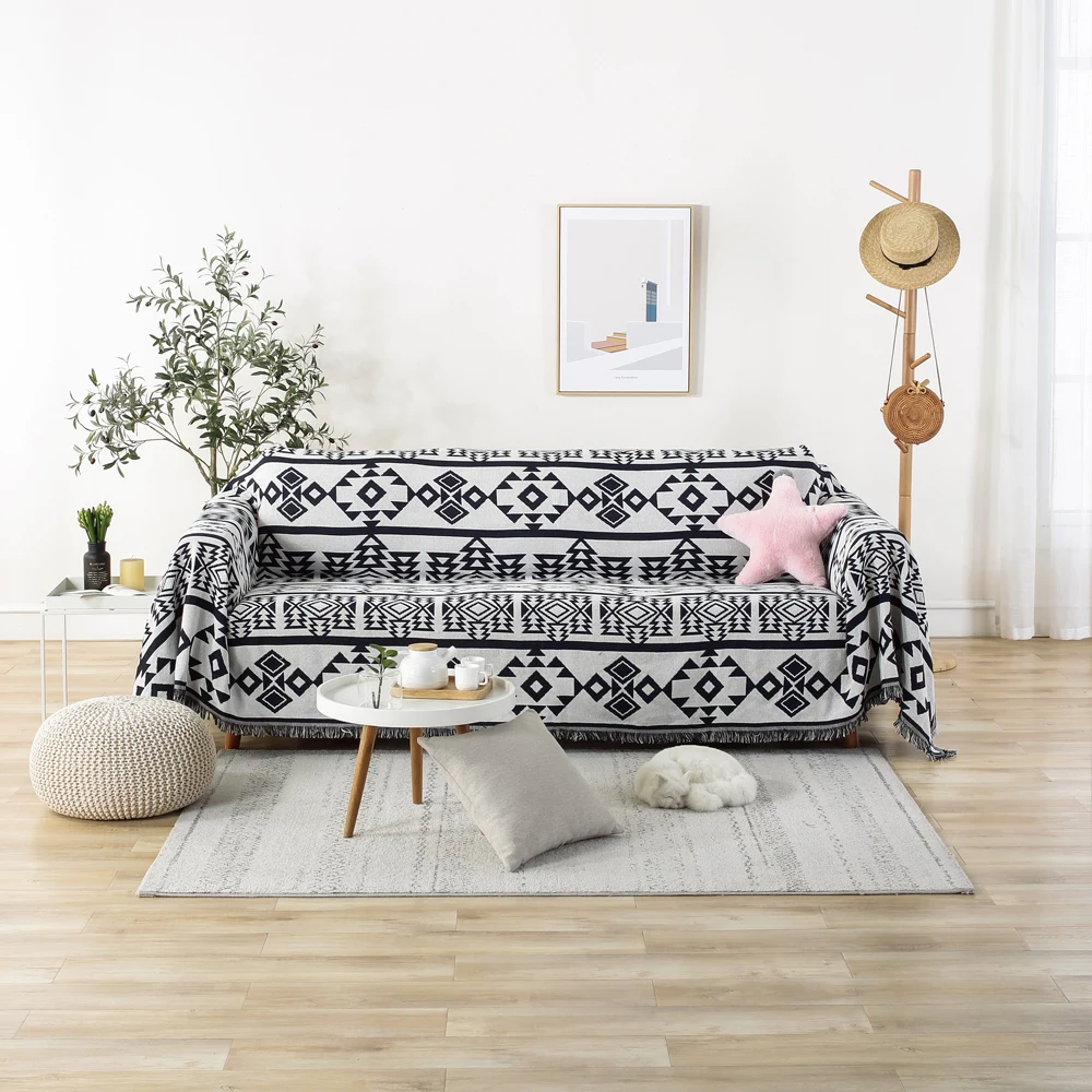 
Nordic Pure Sofa Releases Full Cover Four Seasons General Sofa Towel Blanket Full Cover Universal Sofa Cushion Cover 