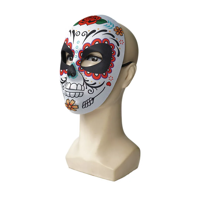 Halloween Costumes Skull Skeleton Mask Full Face Protector Halloween Mask For Cosplay Masquerade Party