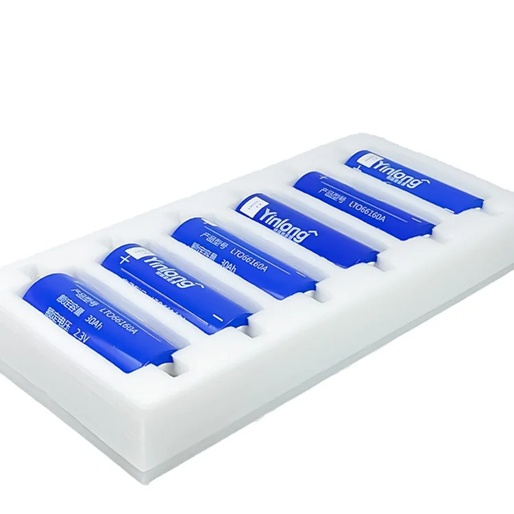 Yinlong 2.3V Lithium Titanate Cell LTO Battery 35Ah 30Ah 40Ah 45Ah Factory Direct Sale with 5V Charging Ratio 9V Discharge Rate