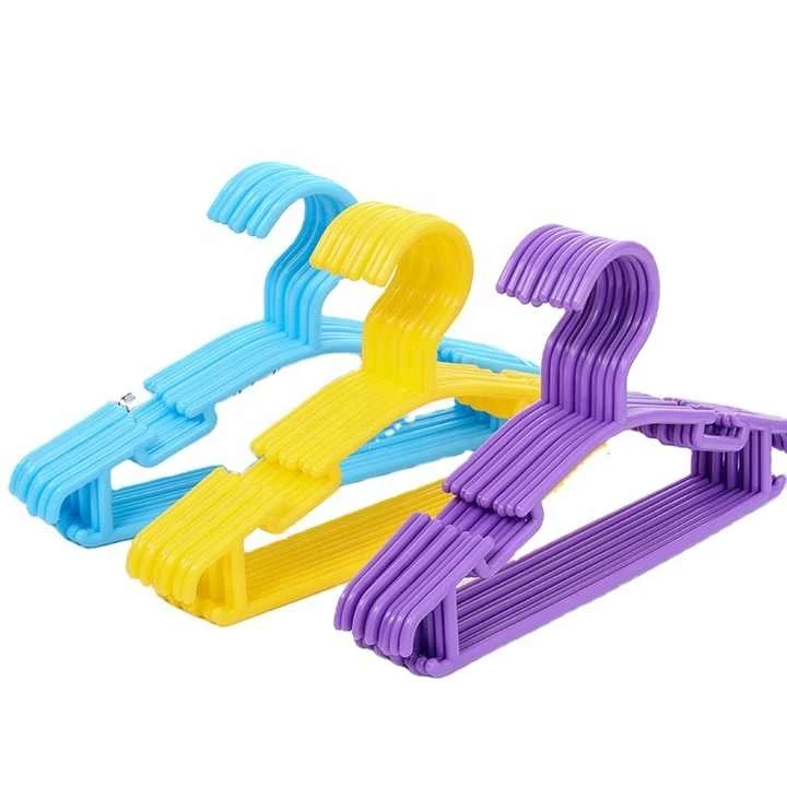 Best selling Clothes Hangers shirt Hangers Plastic Kids Clothes Hangers  For  Children