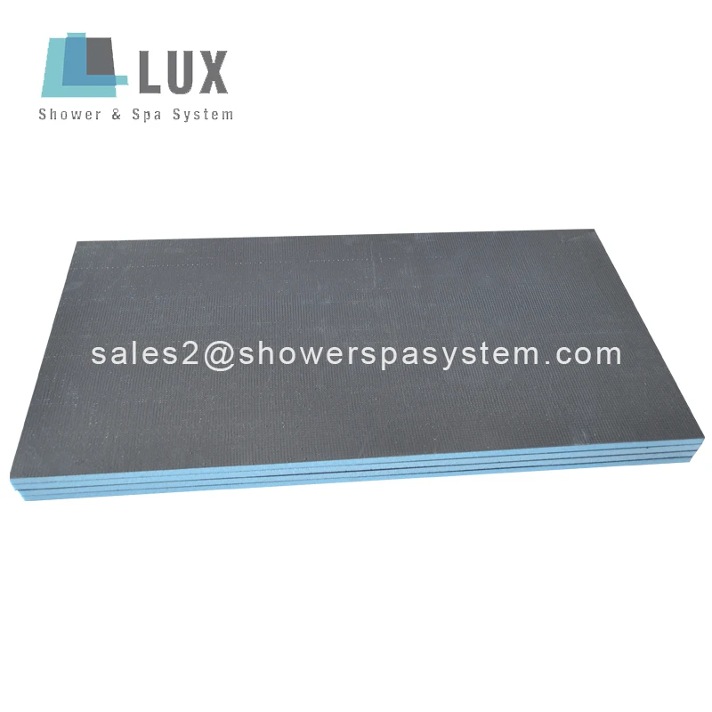 waterproof tile backer board shower room wall and floor insulation