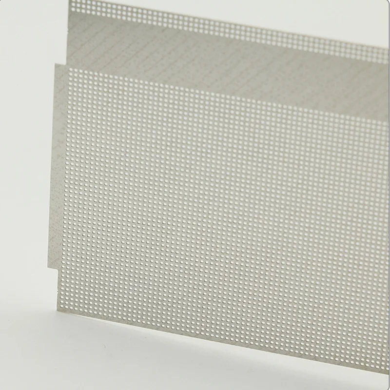 Photo etching stainless steel micro perforated sheets are more rigid and durable for a longer service life