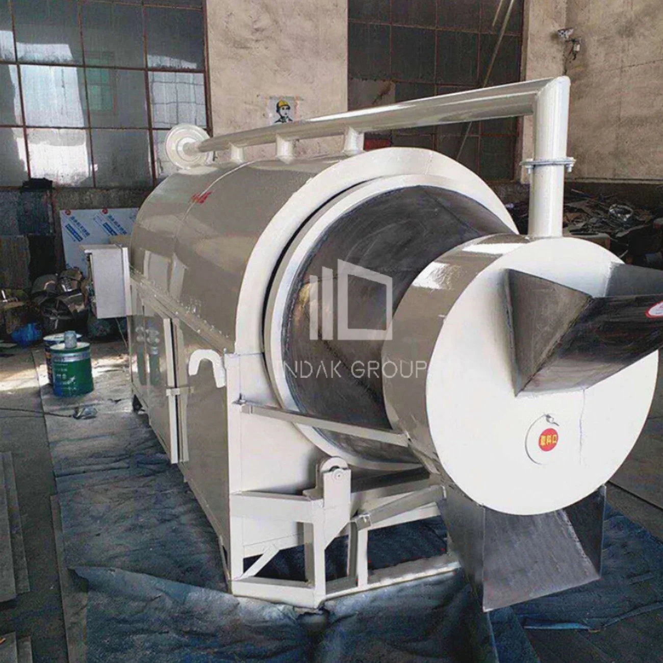 electric drum roasting machine