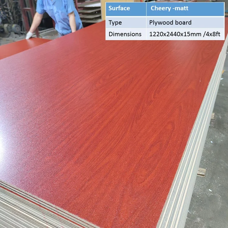 Factory Supply 12mm 18mm UV Film Faced Plywood Sheet Manufacturer