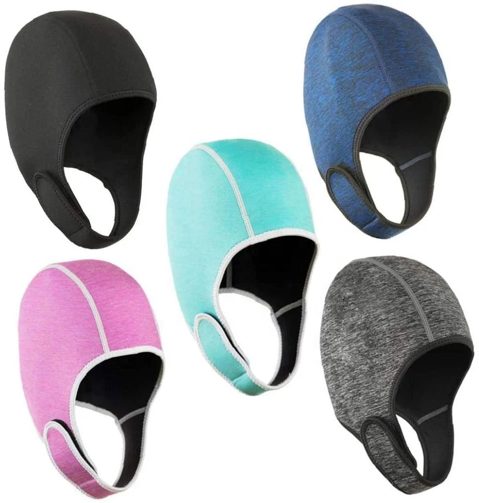 Professional waterproof customized size wet suit head cover neoprene  swim hat diving surfing hood