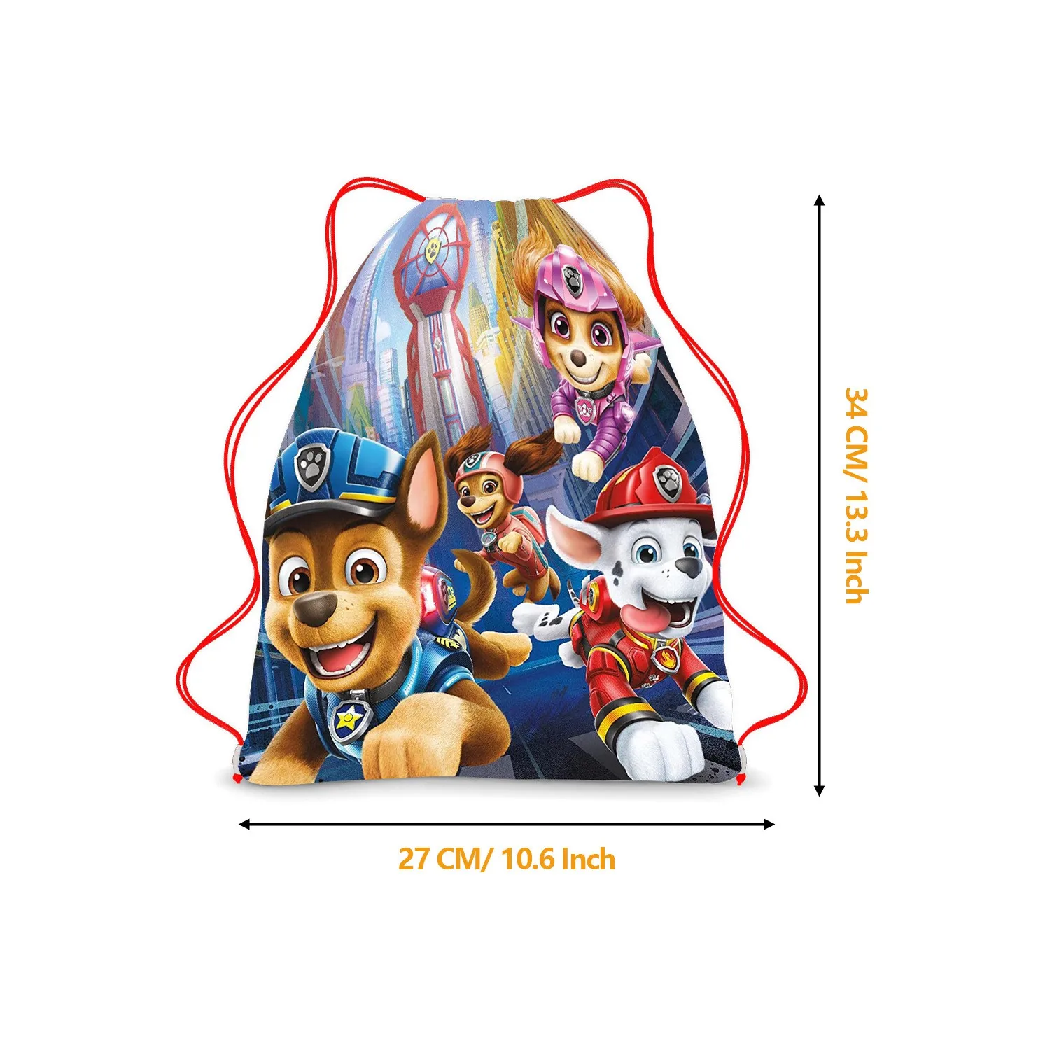 Dog Drawstring Backpack Bag Portable Storage Double Shoulder Drawstring Harness Bag