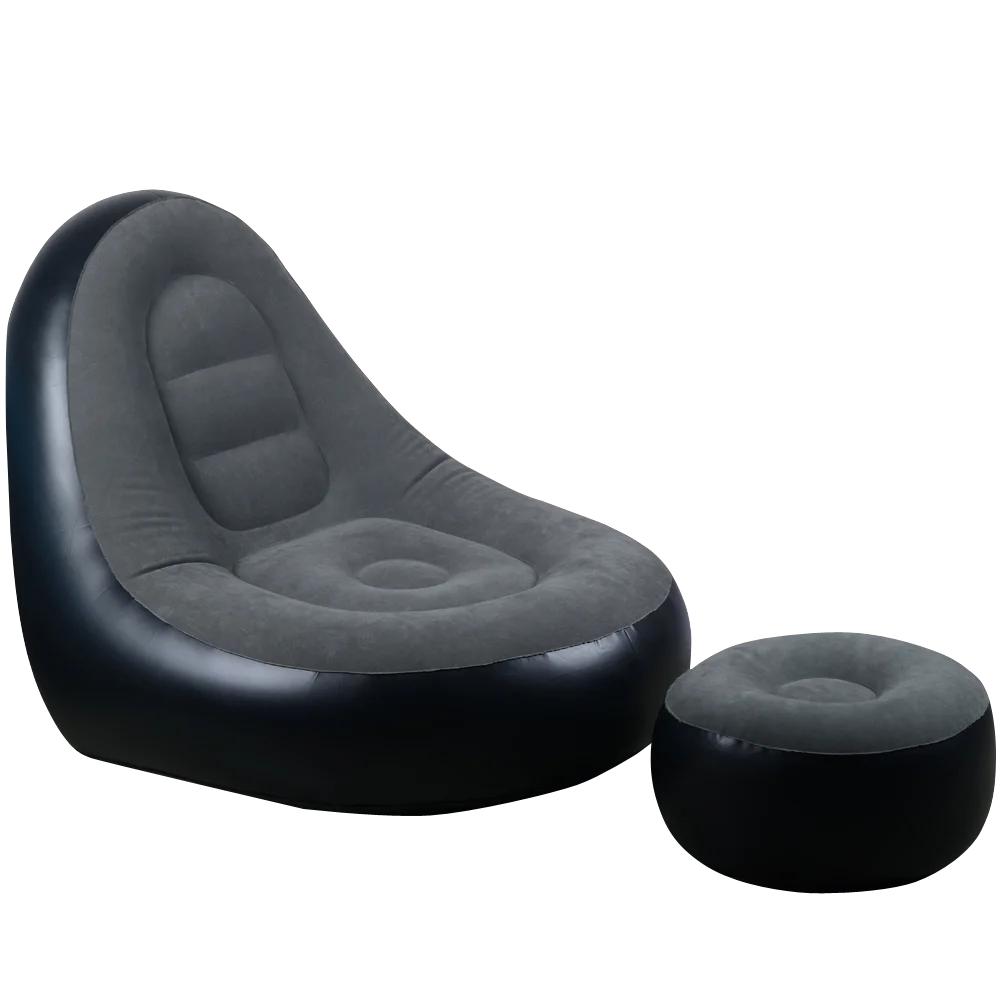 Home New Lazy Inflatable Outdoor Air Pump Lounge Sofa Bed Inflatable Movie Chair Couch Sofa Adult Relax Seat Set