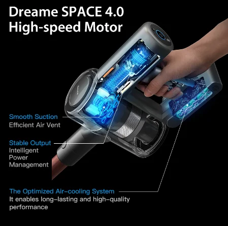 Auto Home Electric Stick Handheld Wireless Vacuum Cleaner (EU/RU Stock) Dreame V11 Boreas 22000pa Strong Suction