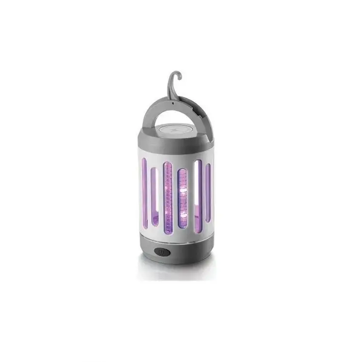 Bug Zapper Outdoor Mosquito Killer Rechargeable Fly Zapper UV Light Fly Traps Indoor Waterproof Camping Flashlight Bug Lights