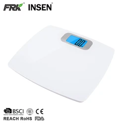Cheaper Non Slip 200Kg Personal Body Weight Bathroom Safety Glass Scale