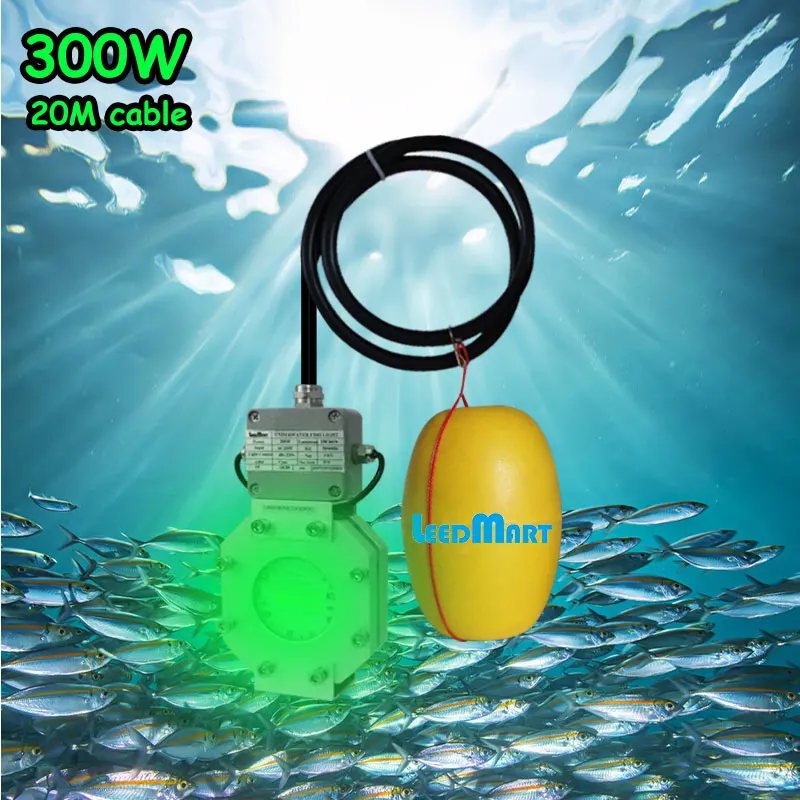 20% discount hot sale 2024 underwater fishing lights green high power deep sea underwater fishing lights