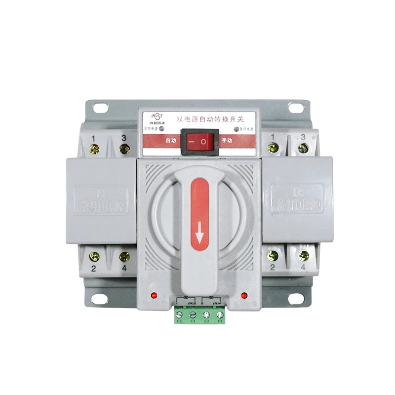 CHINT ATS electrical 2/3/4 Pole 3 phase dual power autmomatic changeover transfer switch