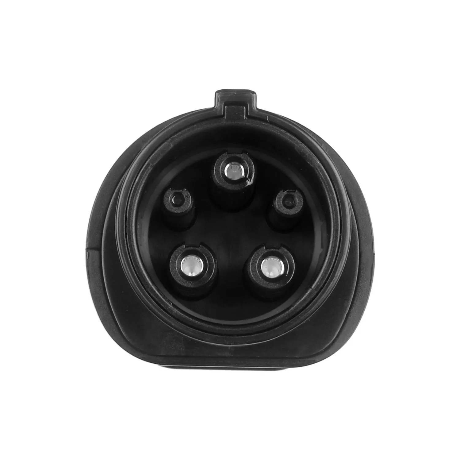 Ev Charger Type 2 To Type 1 16A&32A Female Adapter Black 7 hole Type2 to J1772 type1  EV charging Adapter For  Ford/Hyudnai