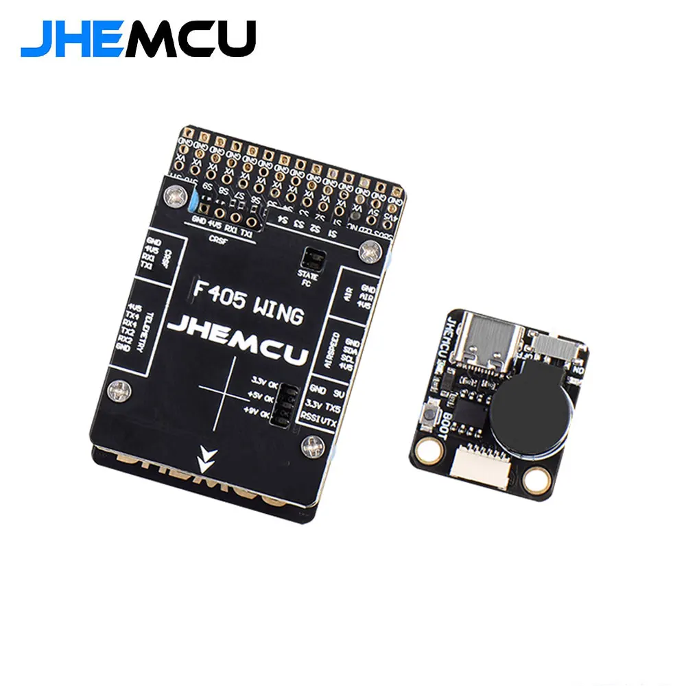 JHEMCU F405 крыло INAV Полетный контроллер встроенный барометр гироскоп OSD Blackbox BEC для радиоуправляемых самолетов с фиксированным крылом