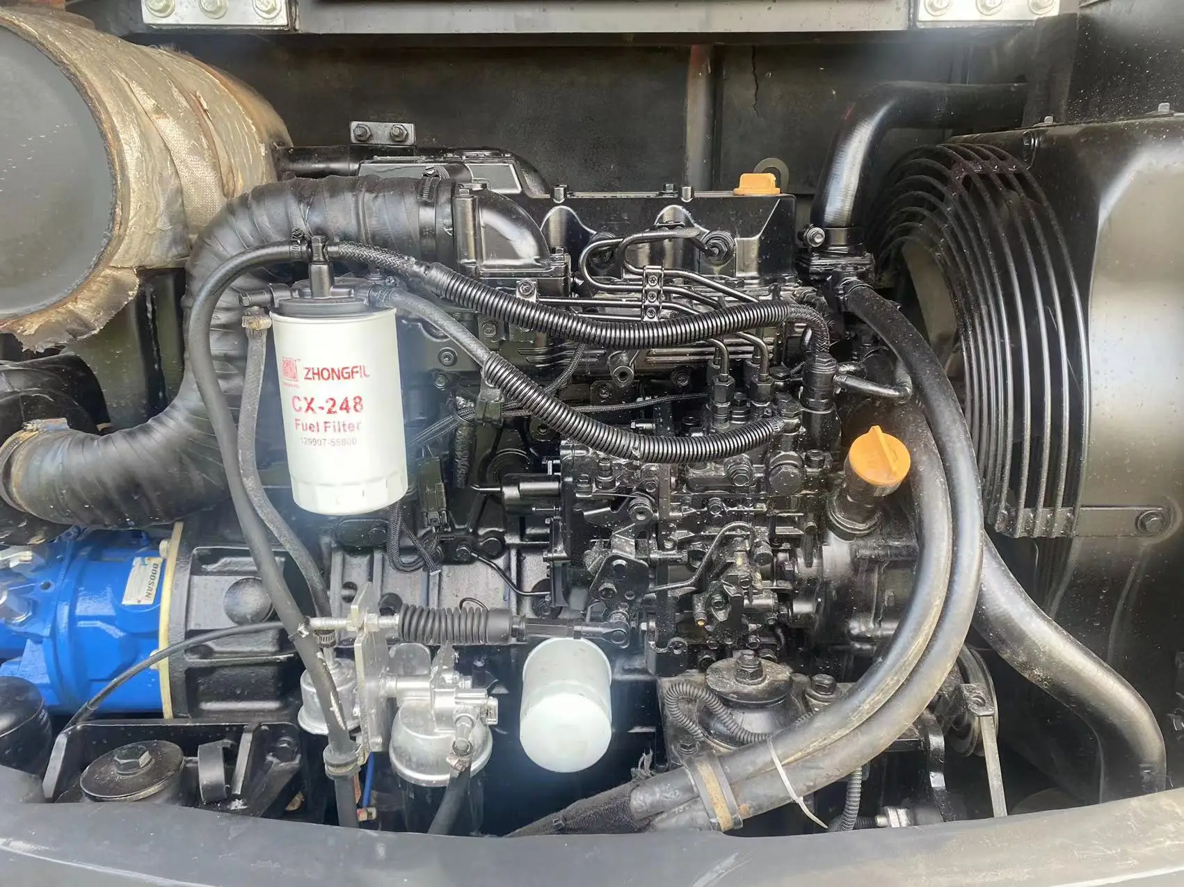 6TON Good Running Condition Korea Original Cheap Price DOOSAN DX60 6 Ton Mini Digger Crawling Tracked DX60-9C Used Excavators