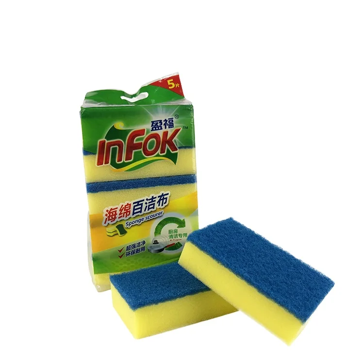 Губка для мытья посуды из пенополиуретана