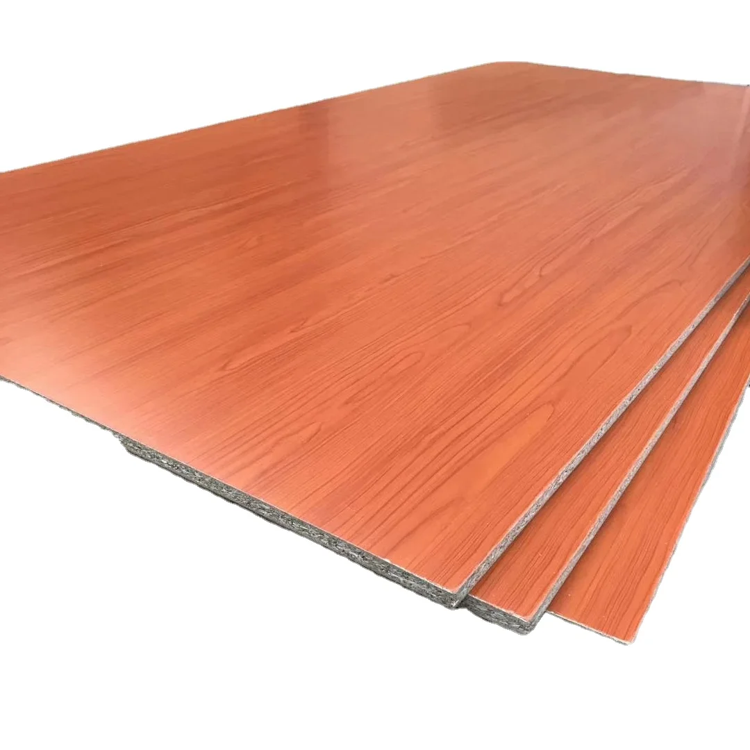 bigger size 1830x2440x16mm 18mm wood grain melamine laminated plywood melamine chipboard panels for peru market