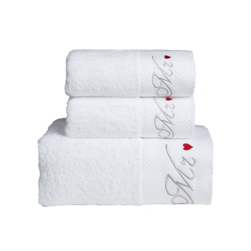Cheap Promotional Wholesale Hotel Bath towels 100% cotton terry bath hand face towel luxury set