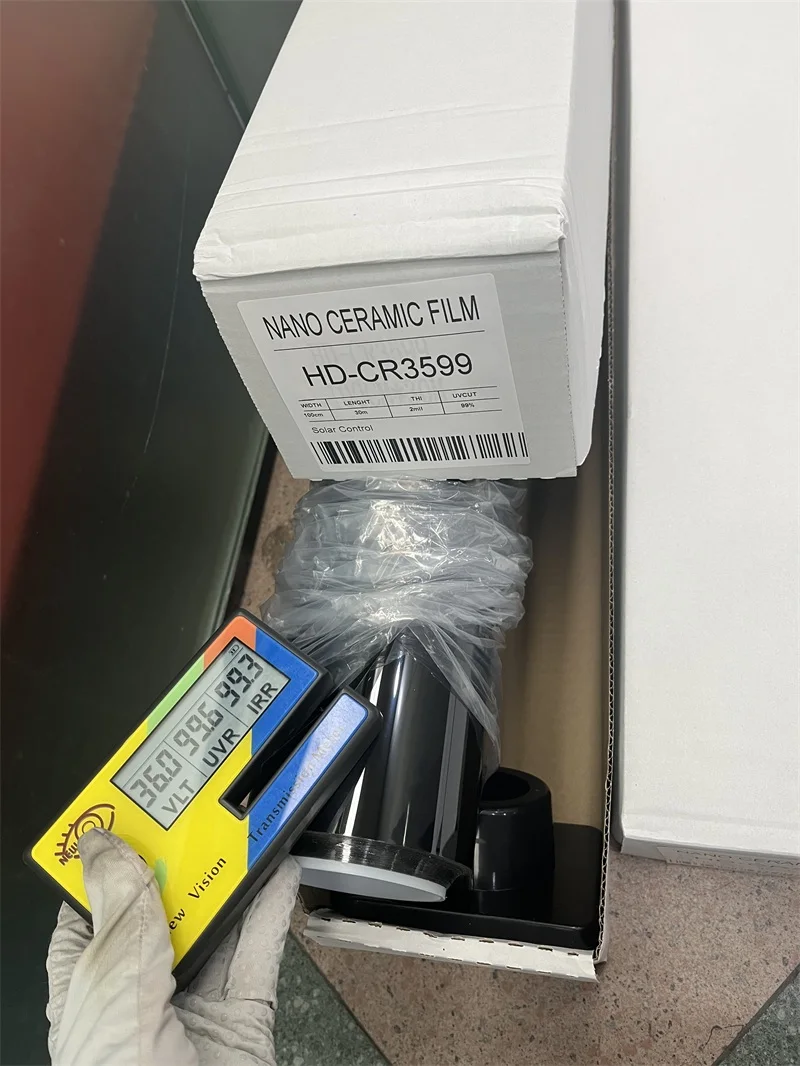 Top Quality Ultra Hd 1.52*30M Heat Resistant High isolation Nano Ceramic Window Solar Film /Carbon Tint Film For Car