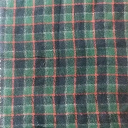 Горячая Распродажа, высокое качество, 21S пряжа, окрашенная 100 хлопок, клетчатая фланелевая ткань для мужских рубашек на складе