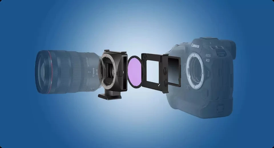 Benro золотистый Съемный держатель фильтров для камеры система нагрузки адаптер для фильтров для камеры EF объектив для радиочастотного Крепления Фильтра для камеры