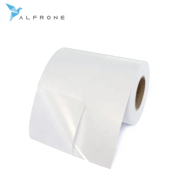 Self Adhesive PP Synthetic Paper Sticker Label Material Top Coated Custom Size for Printing Waterproof Jumbo Roll
