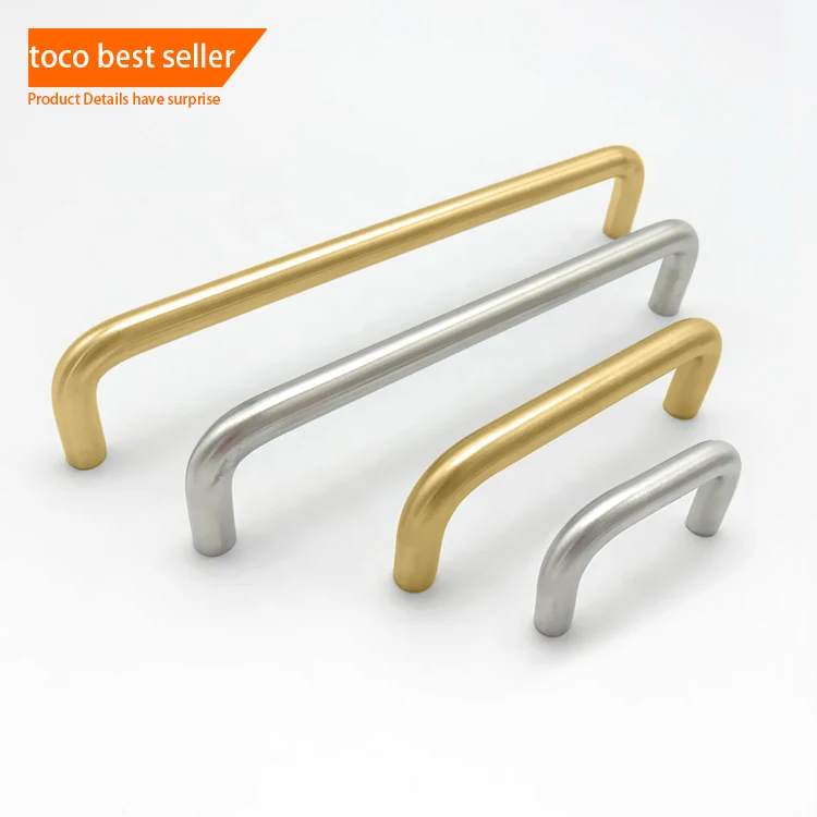 TOCO мебельная фурнитура из нержавеющей стали с Т-образной ручкой для спальни кухонное оборудование шкаф дверь полый ручка выдвижным ящиком