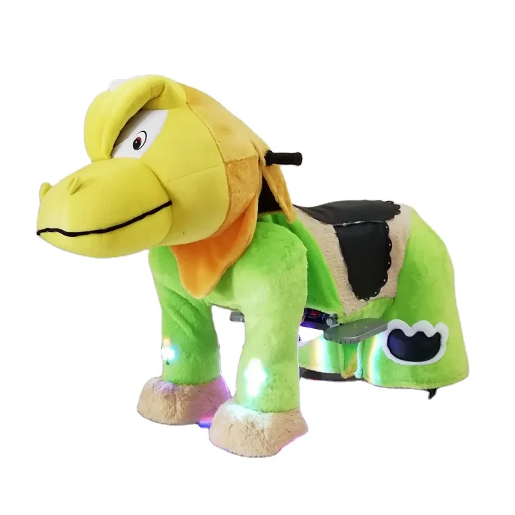 Factory hot sales Adult And Kids plush Animal Ride Kids Riding Toys Plush Animal Electric Scooter For Sale