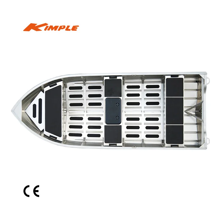 Australian Standard Recreational Competitive Price Welded Deep-v Aluminum Dinghy Rowing Boat