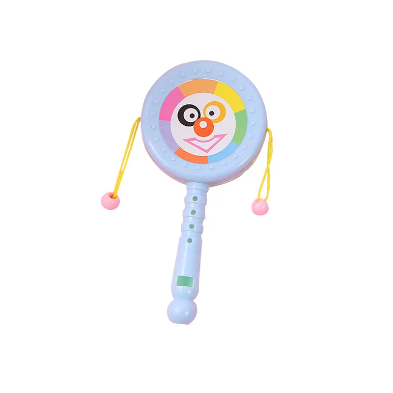 Baby Cartoon Plastic Hand Rattle Small Toy For Early Education For 0-3 Year Old Babies