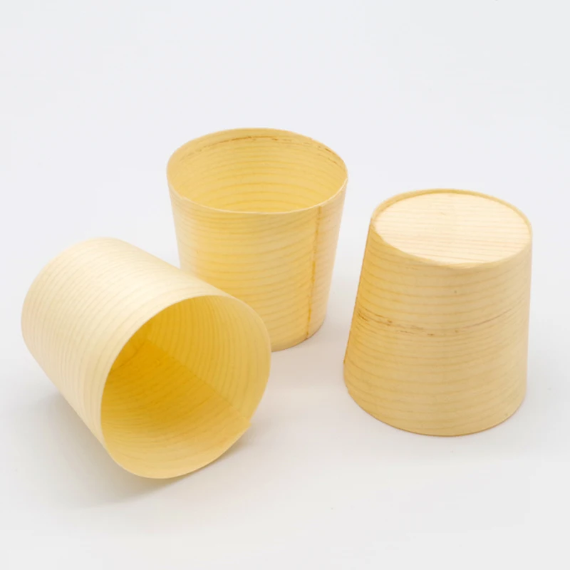 Пищевой деревянный контейнер, чайная чашка, деревянная