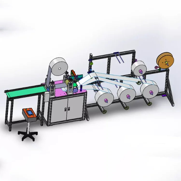 автоматическая машина для резки ткани машина ультразвуковой резки маски медицинских лицевых KN95 N95 маска штанцевый нож