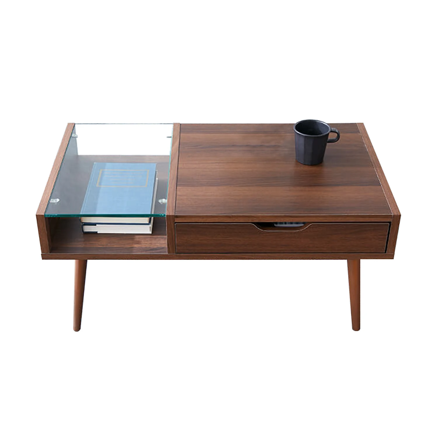 DIY wooden living room coffee table