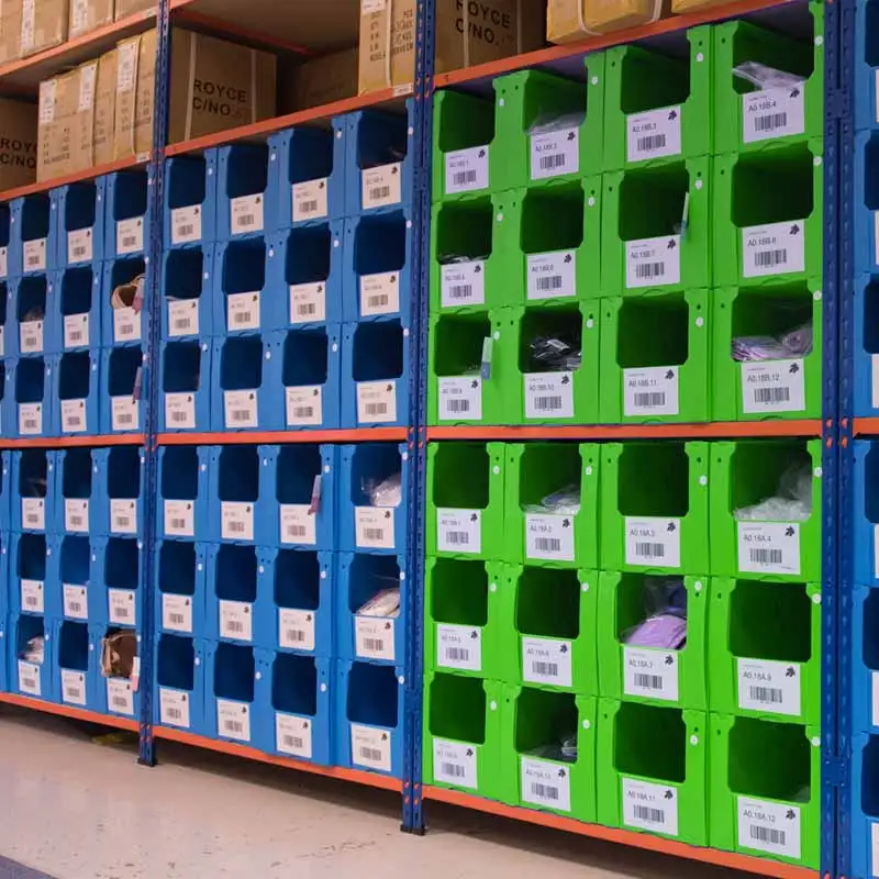 100% virgin PP material box corrugated plastic storage holders & racks