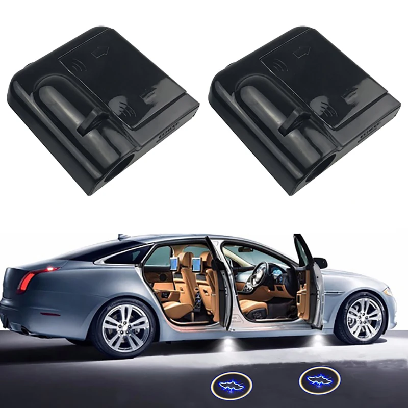 Wireless Car logo light Door Welcome Light No Drill LED Laser Ghost Shadow Projector Lamp For car