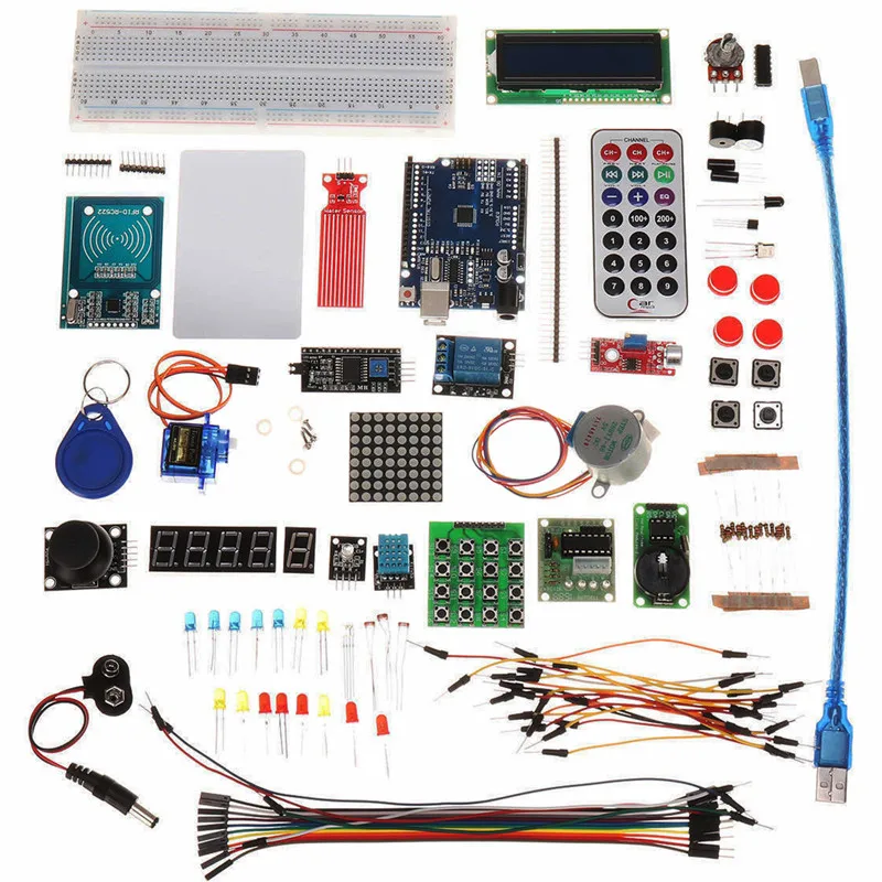 NEW RFID Starter Kit For Arduino UN R3 Upgraded Version Learning Suite With Retail Box WAVGAT