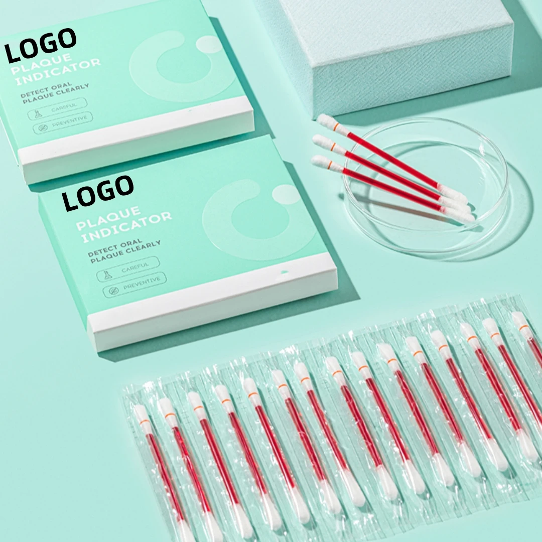 OEM Oral Hygiene Test Plaque Disclosing Liquid Indicator for Adults and Children