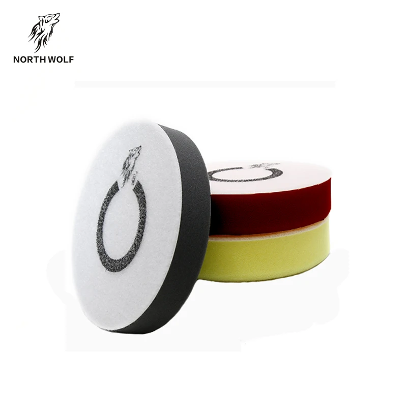 3pcs kit 6 inch 3 step polishing pad rotary buffing and polishing pad kit