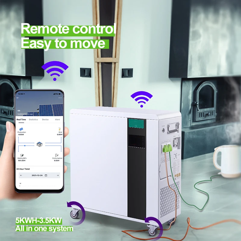 LiFePo4 Battery off-grid intelligent inverter lifepo4 ess energy storage system with certificate